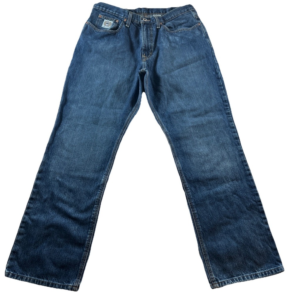 Cinch Men's White Label Jeans Relaxed Fit 100% Cotton Western Denim Tag 36x32